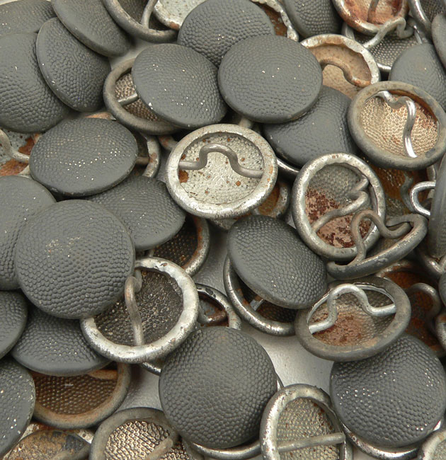 Personal Kit Items: Late-war Wehrmacht M44 Tunic Buttons