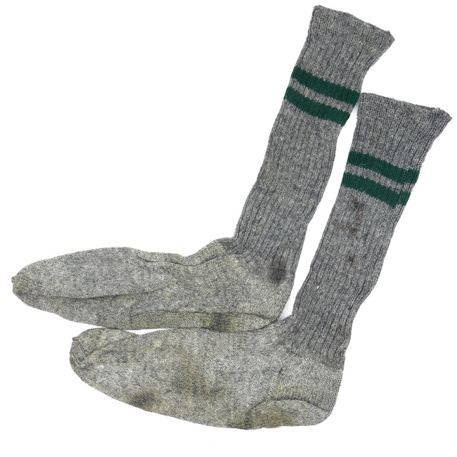 Footwear: Pair of Wehrmacht Socks