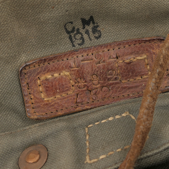 Holland (Dutch Militaria): Dutch Backpack - 'Ransel Model 1915'