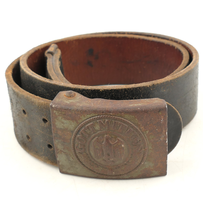 Belts & Buckles: WH (Heer) EM/NCO's Belt & Buckle
