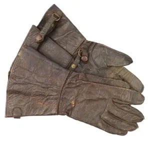 Uniforms: Luftwaffe Leather Flying Gloves 1939