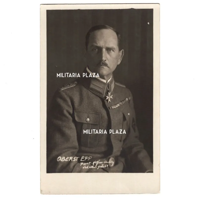 Photographs 'Franz Ritter von Epp' Portrait Photgraph