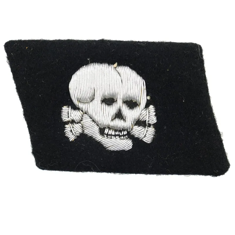 Uniform Insignia: Waffen-SS 'Totenkopf' NCO's Collar Tab