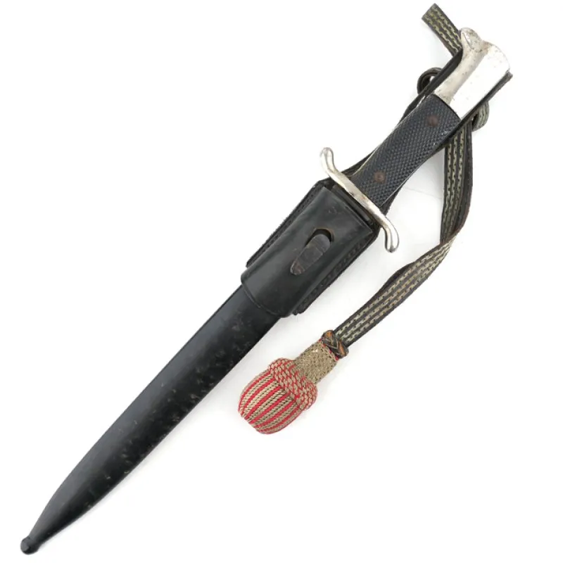 Equipment: German 'Feuerwehr' Dress Bayonet & Portepee