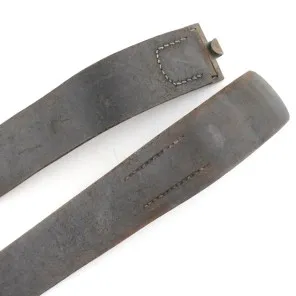 World War 1: WW1 German EM/NCO's Leather Belt 1914