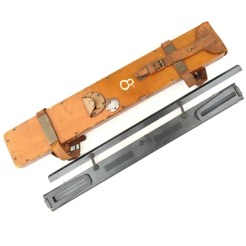 British canadian british army map plotting tool in case