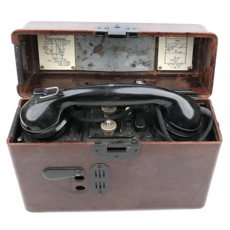Equipment: Wehrmacht FF33 Field Telephone