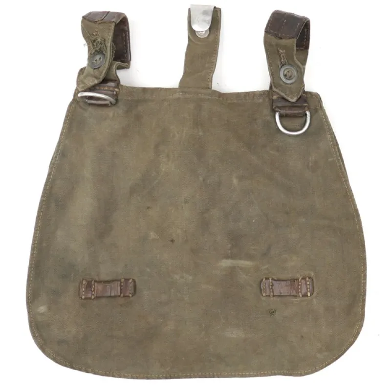 Original German WWII Heer/Waffen SS Mid/Late War Breadbag RB Numbered