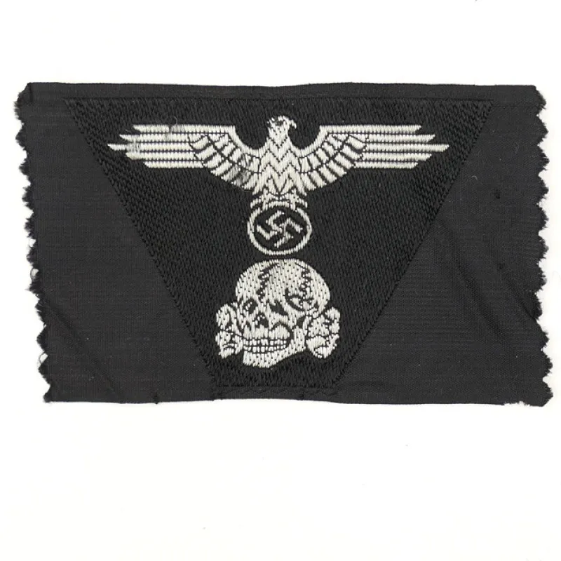 Headgear Insignia: Waffen-SS Panzer Cap Trapezoid