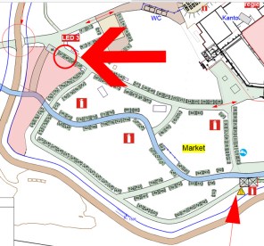 Militracks-plattegrond