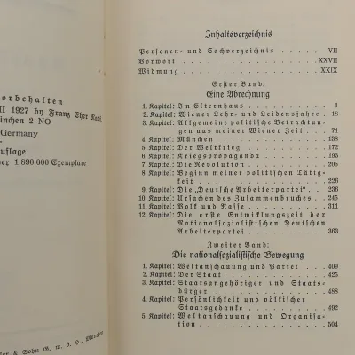 Adolf Hitler's 'Mein Kampf' 1935 - University of Munich – image 8