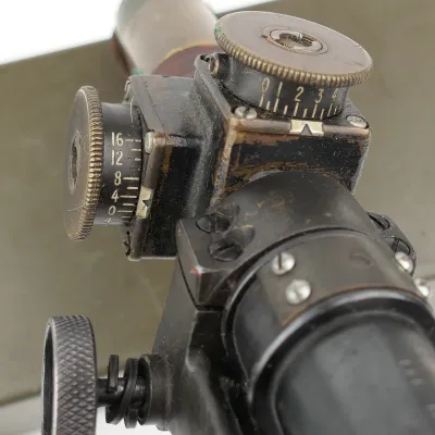 British No32 Mk2/1 Sniper Rifle Scope with Mount – image 11