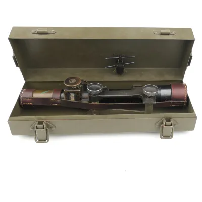 British No32 Mk2/1 Sniper Rifle Scope with Mount – image 2