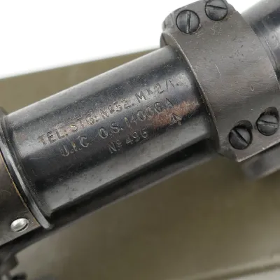 British No32 Mk2/1 Sniper Rifle Scope with Mount – image 6