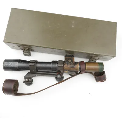 British No32 Mk2/1 Sniper Rifle Scope with Mount – image 9