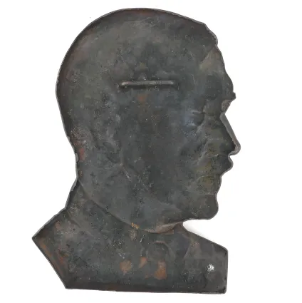 Bronzen wand plakette van 'Adolf Hitler' – afbeelding 4