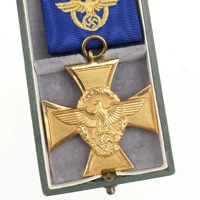 Cased Police 25 Years Long Service Award – image 2