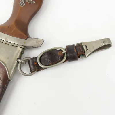 Early SA M33 Dagger 'Gottfr. Hoppe Söhne' with Hangers – image 10