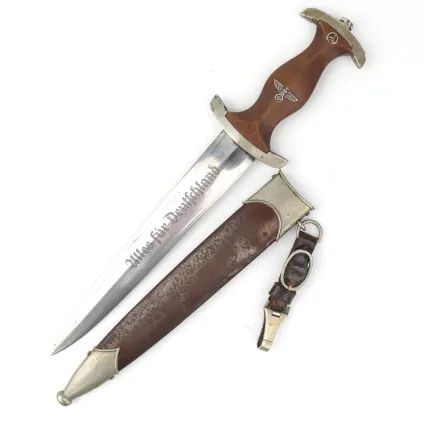 Early SA M33 Dagger 'Gottfr. Hoppe Söhne' with Hangers