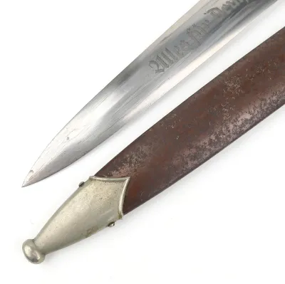 Early SA M33 Dagger 'Gottfr. Hoppe Söhne' with Hangers – image 2