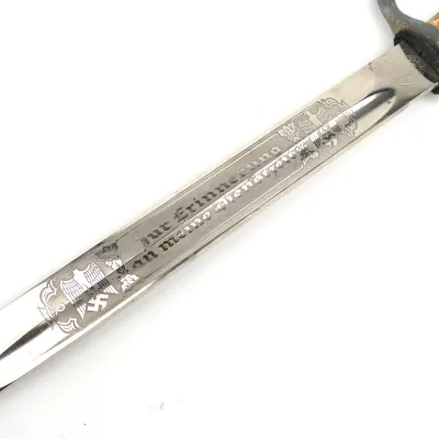Etched WH (Heer) K98 Dress Bayonet – image 2