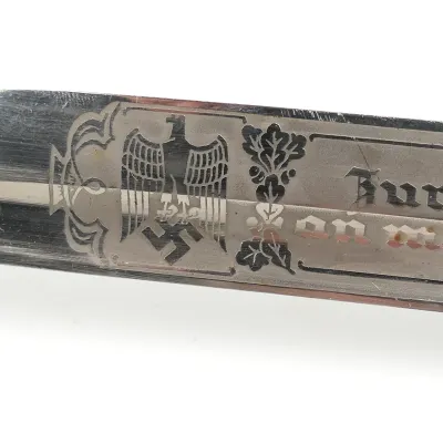 Etched WH (Heer) K98 Dress Bayonet – image 8