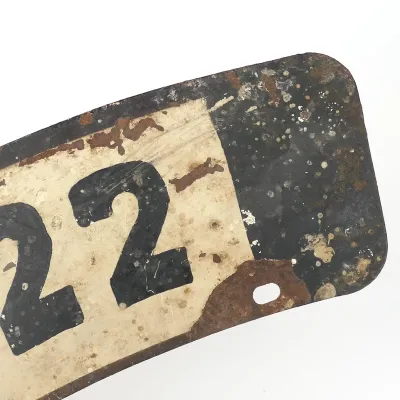 German Motorcycle License Plate 'I-17022' – image 5