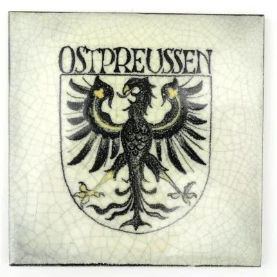 German 'Ostpreussen' Ceramic Tile