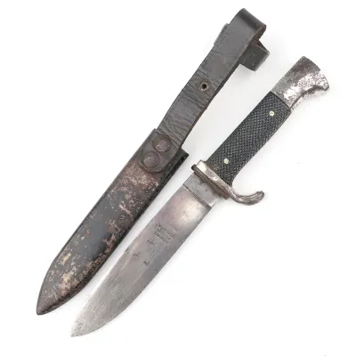 Hitler-Jugend Knife with Motto 'Herbertz & Meurer' – image 5