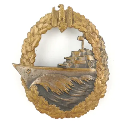 Kriegsmarine Destroyer War Badge - Schwerin