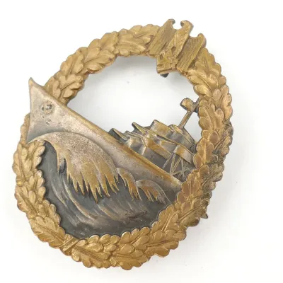 Kriegsmarine Destroyer War Badge - Schwerin – image 2