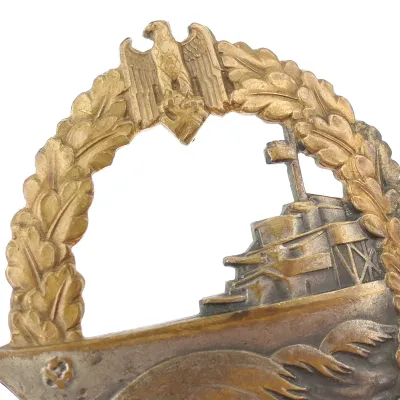 Kriegsmarine Destroyer War Badge - Schwerin – image 3