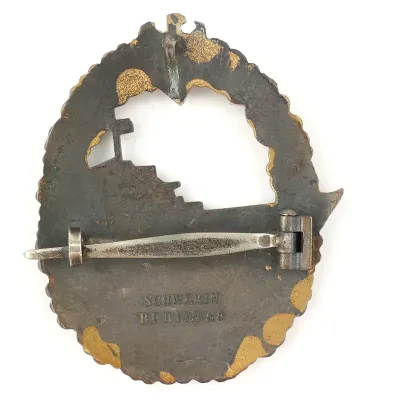 Kriegsmarine Destroyer War Badge - Schwerin – image 4
