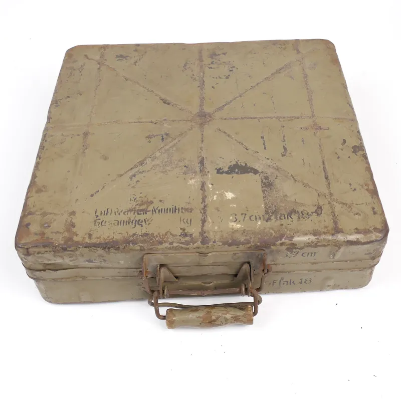 Luftwaffe 3.7 cm Flak 18 Ammunition Box with Interior Rack