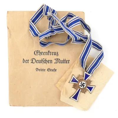 Mothers Cross in Bronze with Pouch