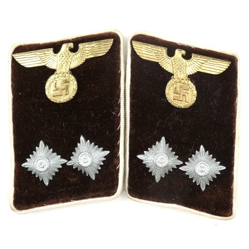 NSDAP 'Kreis Bereitschaftsleiter' Collar Tabs
