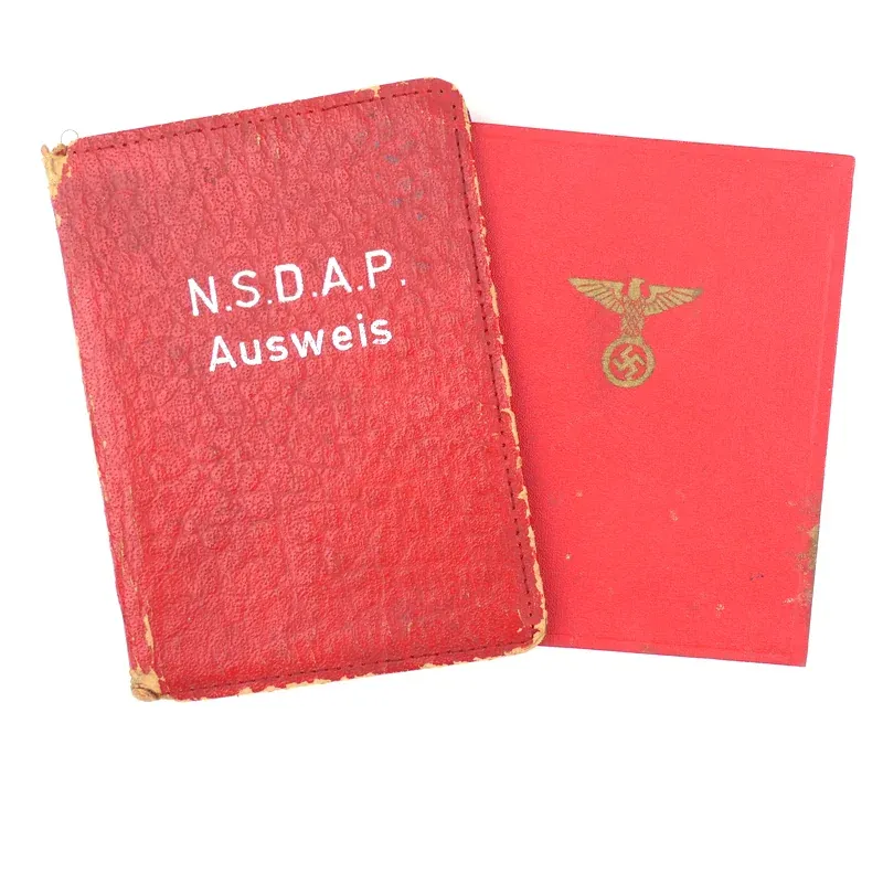 NSDAP Membership Booklet & Cover