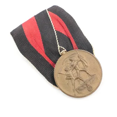Single Mount 1 October 1938 Medal – image 2