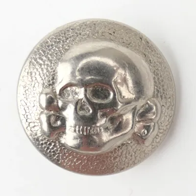 SS-VT Overseas Cap Skull Button