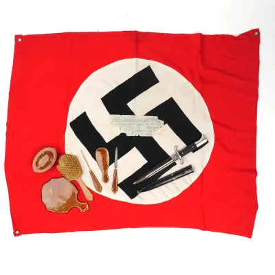 Amerikaanse Veteran Bringback Swastika Vlag & Bajonet Groep
