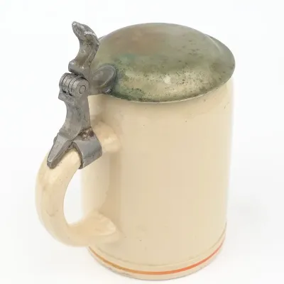 Wehrmacht Beer Stein '1.Pz. Jäger Abtlg.9' – image 3