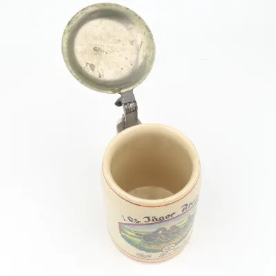 Wehrmacht Beer Stein '1.Pz. Jäger Abtlg.9' – image 4