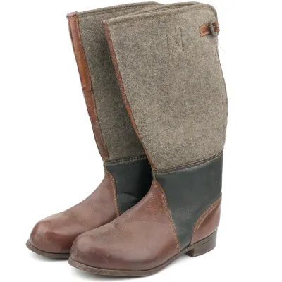 Wehrmacht Felt & Leather Winter Boots