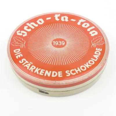 Wehrmacht 'Scho-ka-kola' Ration Tin 1939