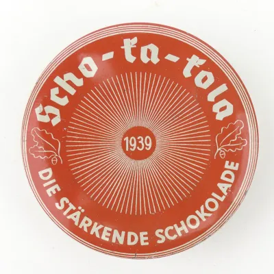 Wehrmacht 'Scho-ka-kola' Ration Tin 1939 – image 2