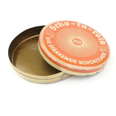 Wehrmacht 'Scho-ka-kola' Ration Tin 1939 – image 4