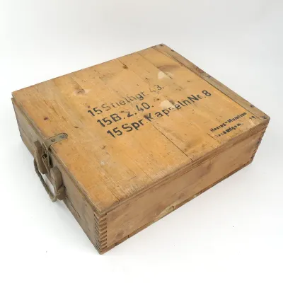 Wehrmacht Wooden M24 Stick Grenade Transport Box – image 2