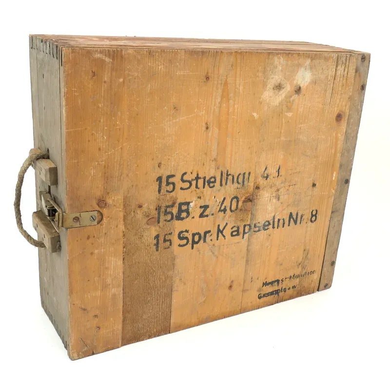 Wehrmacht Wooden M24 Stick Grenade Transport Box