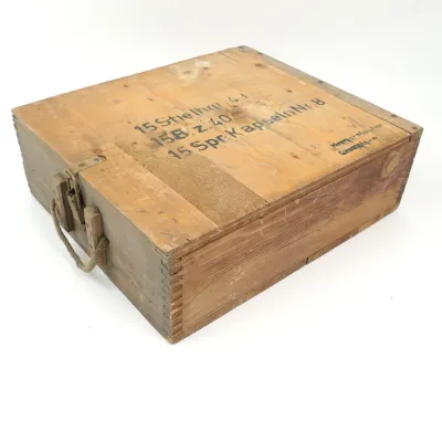 Wehrmacht Wooden M24 Stick Grenade Transport Box – image 2