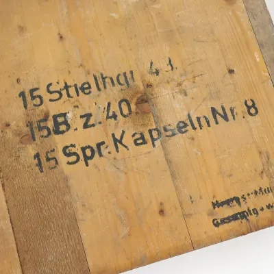 Wehrmacht Wooden M24 Stick Grenade Transport Box – image 3